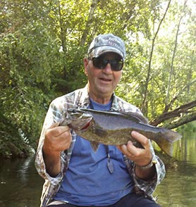 Fish caught on Silent River Smallmouth tour
